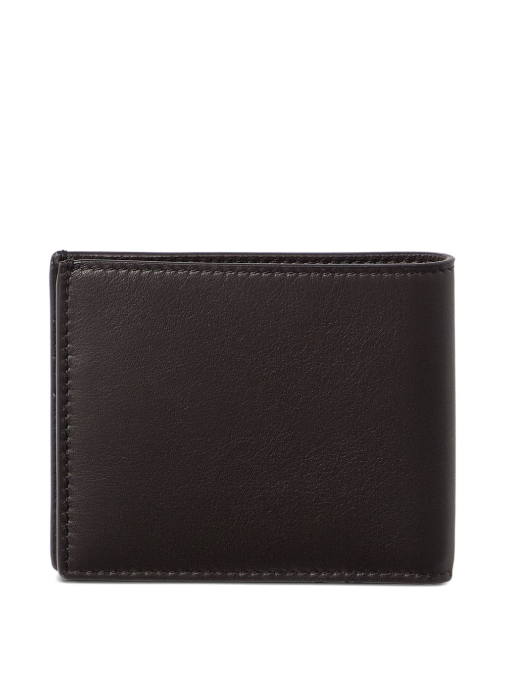 logo-embossed leather wallet - 2