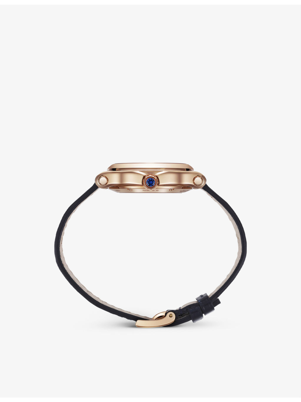 Happy Sport 275378-5001 18ct rose-gold and diamond automatic watch - 4