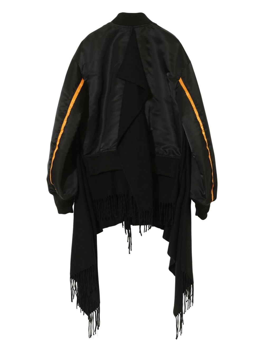 layered bomber jacket - 2