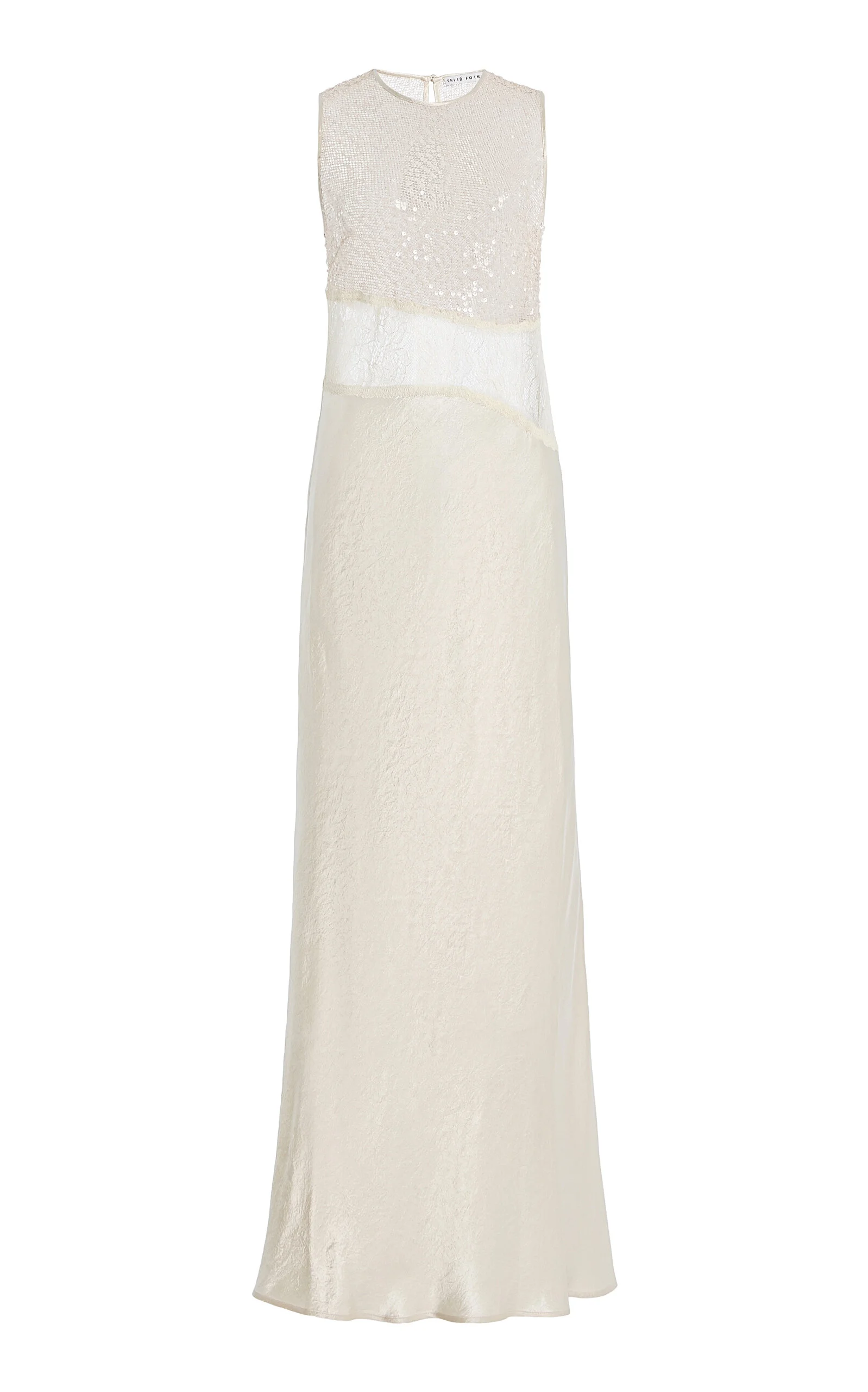 Twilight Sequined Maxi Dress off-white - 1