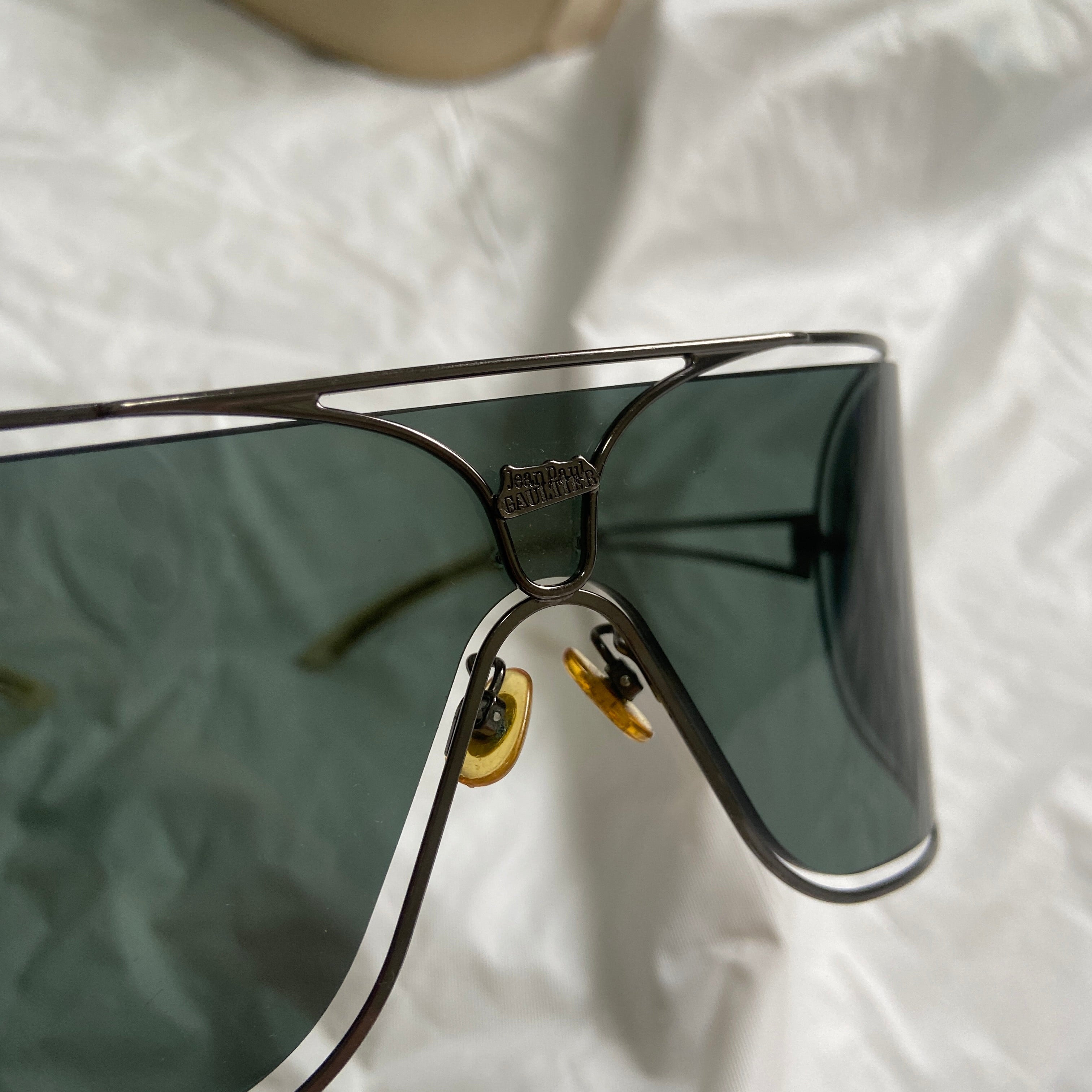 Jean paul Gaultier 90s shield sunglasses - 5