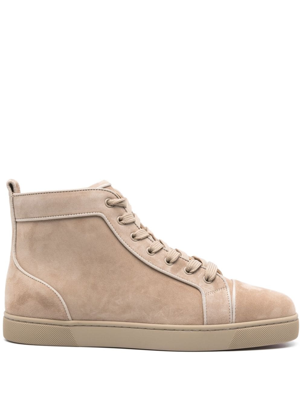 Louis high-top suede sneakers - 1