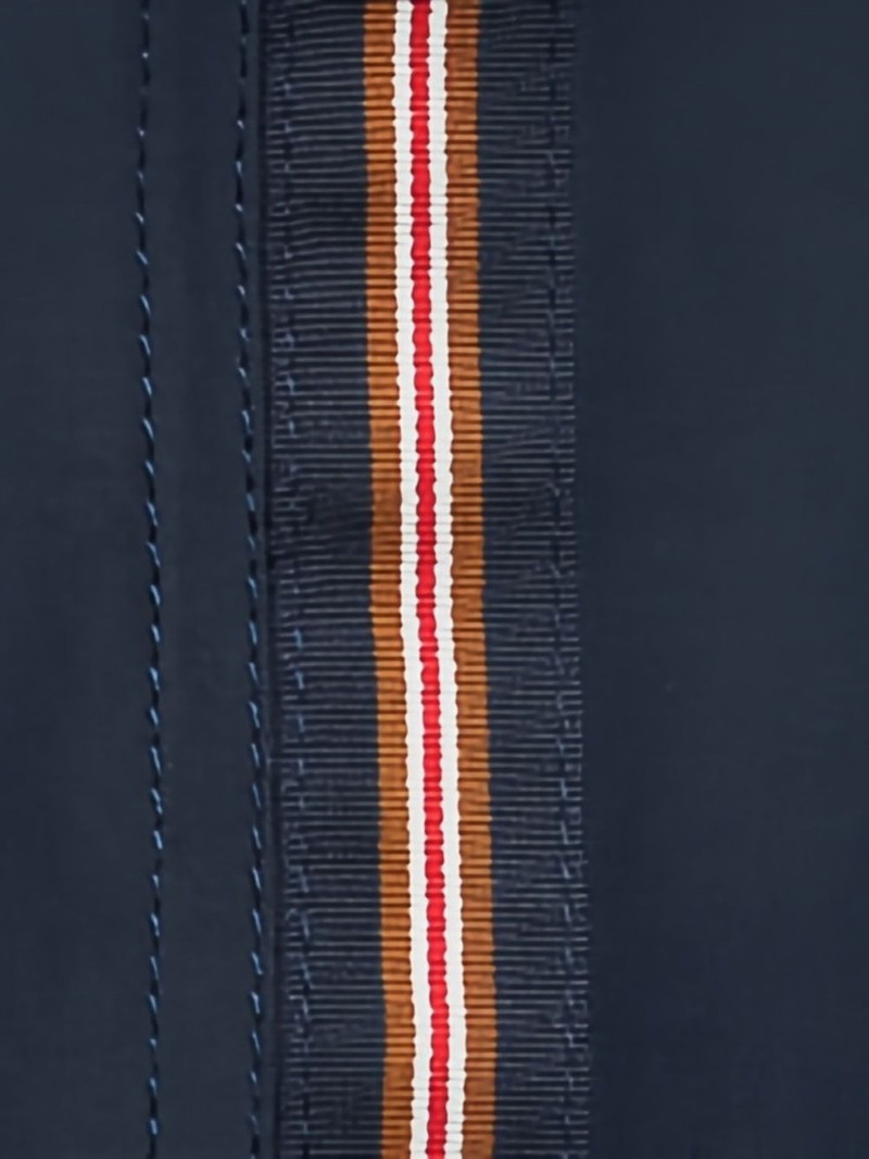 Bulldog stripe-drawcord swim shorts 4