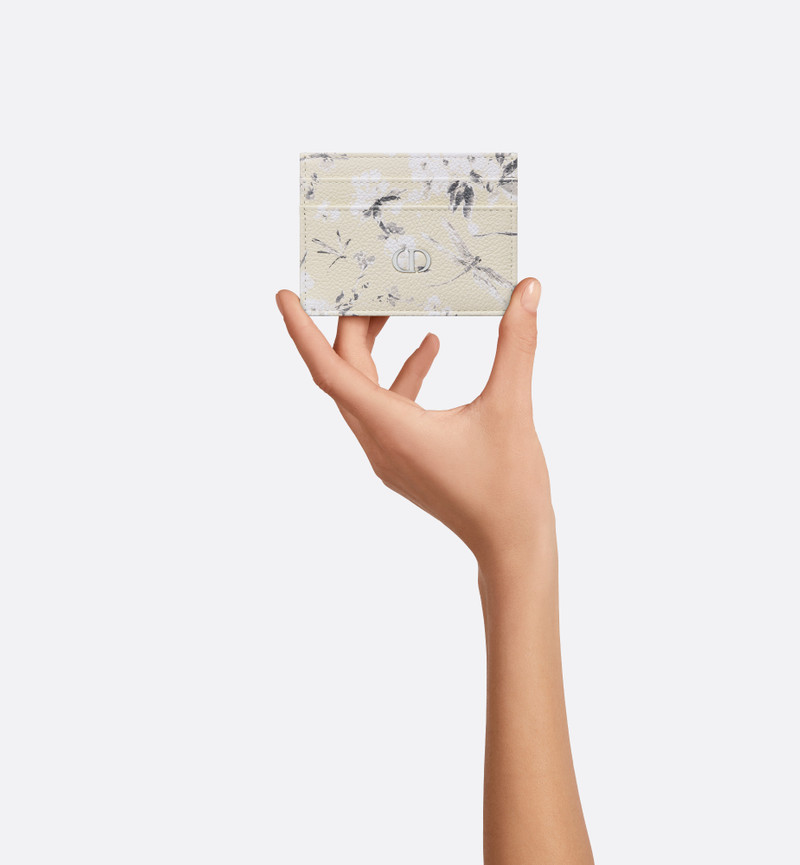 Dior Caro Freesia Card Holder 3