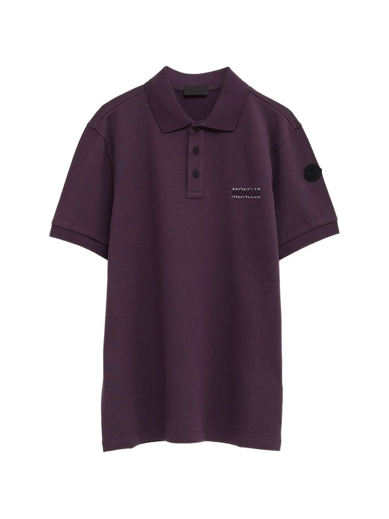 logo patch polo shirt 1