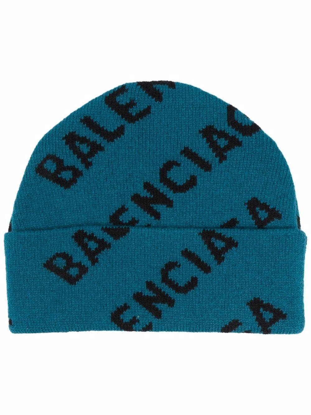 all-over logo beanie - 1