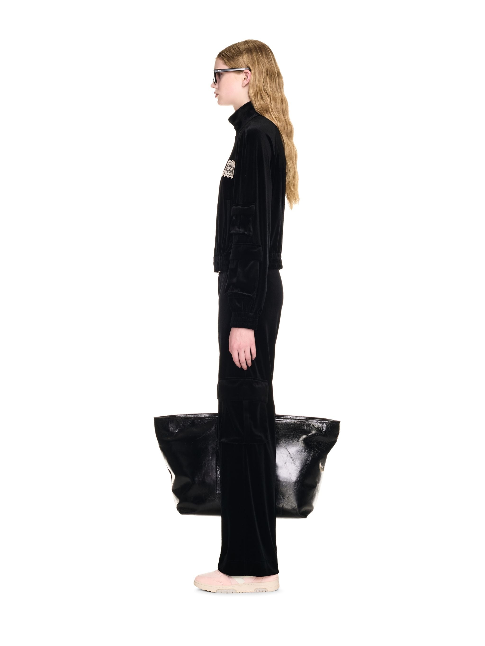 Velvet Cargo Track Pants - 2