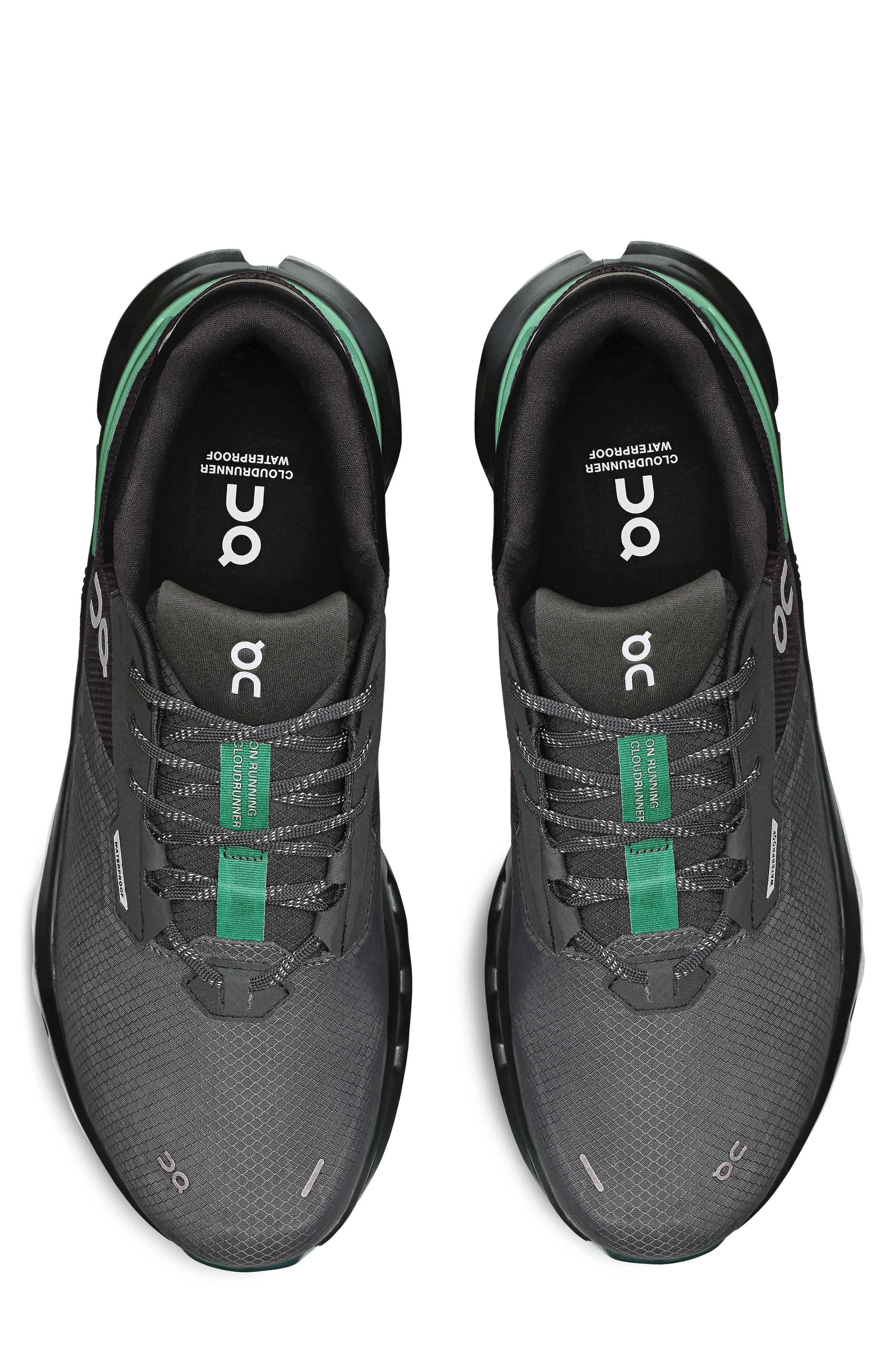 On Cloudrunner 2 Waterproof Running Shoe in Eclipse/Rosemary at Nordstrom - 3