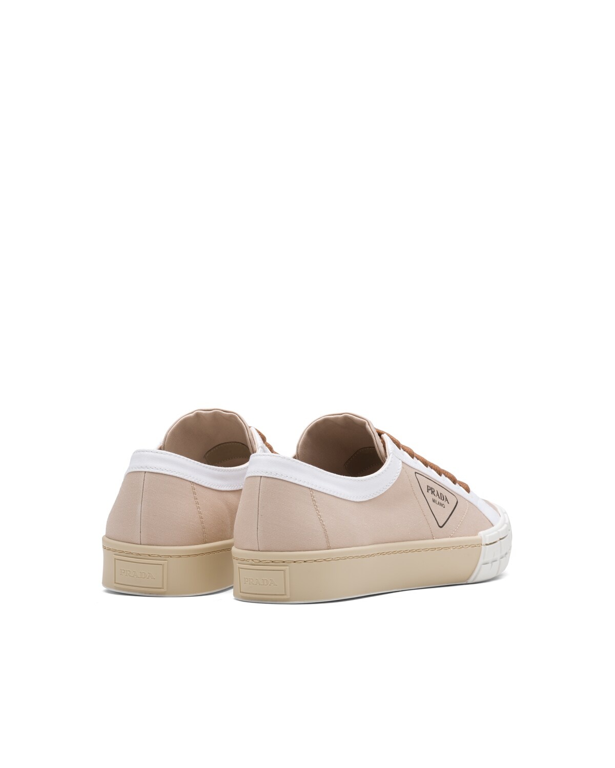 Cassetta Wheel Gabardine Fabric Sneakers - 4