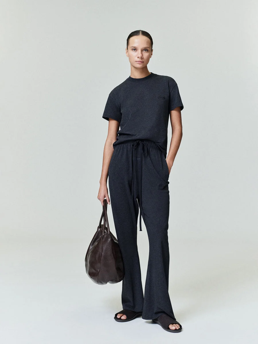 Womens Embroidered Classic Tee - 1