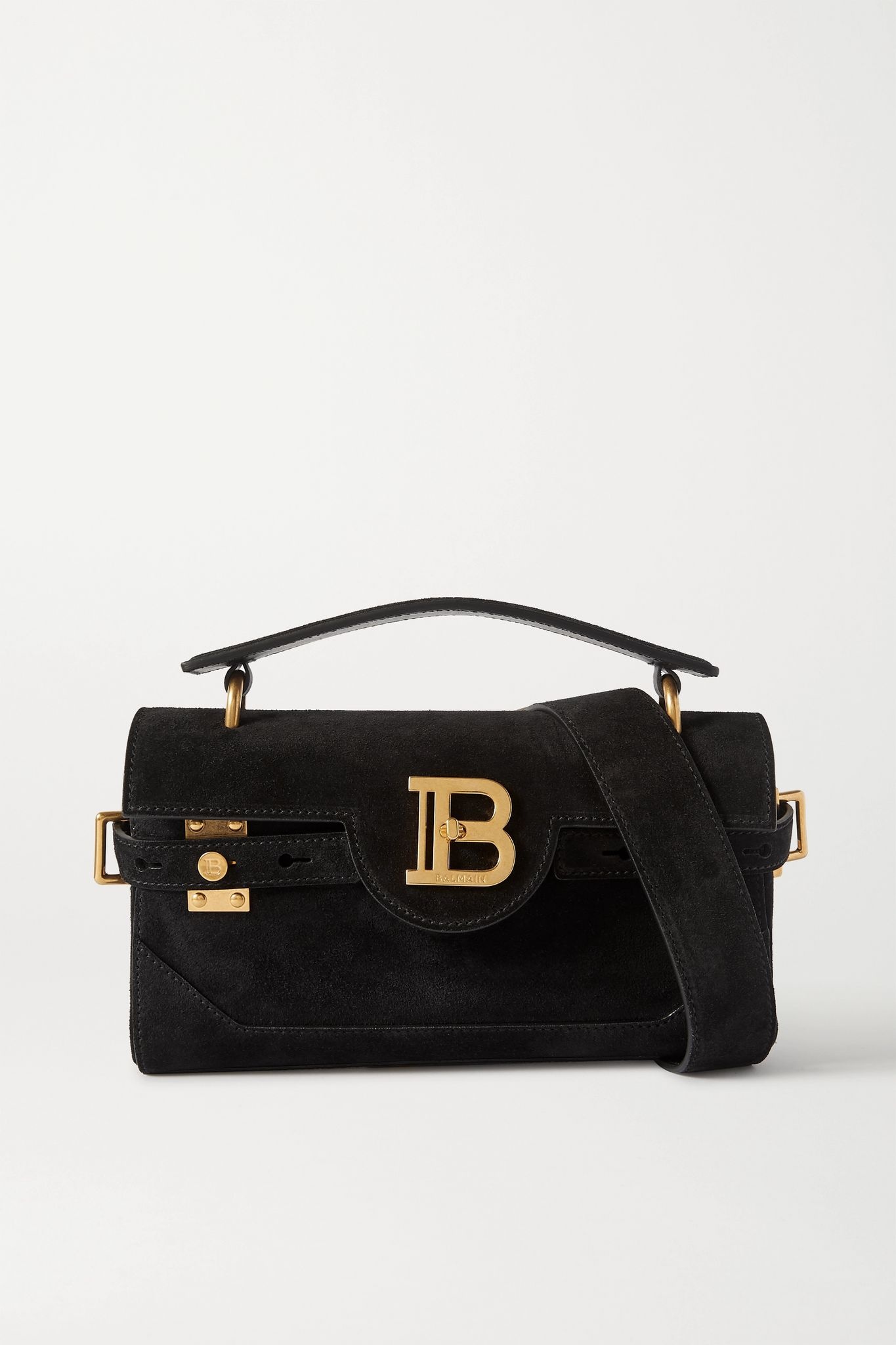 B-Buzz 26 medium suede shoulder bag - 1