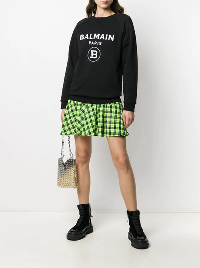 Balmain logo sweatshirt outlook