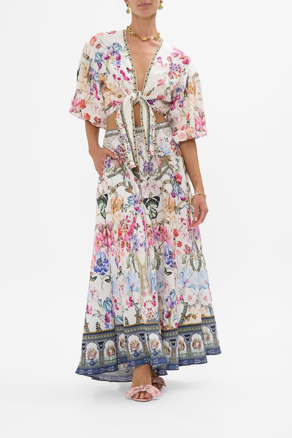 MAXI CIRCLE SKIRT - 2