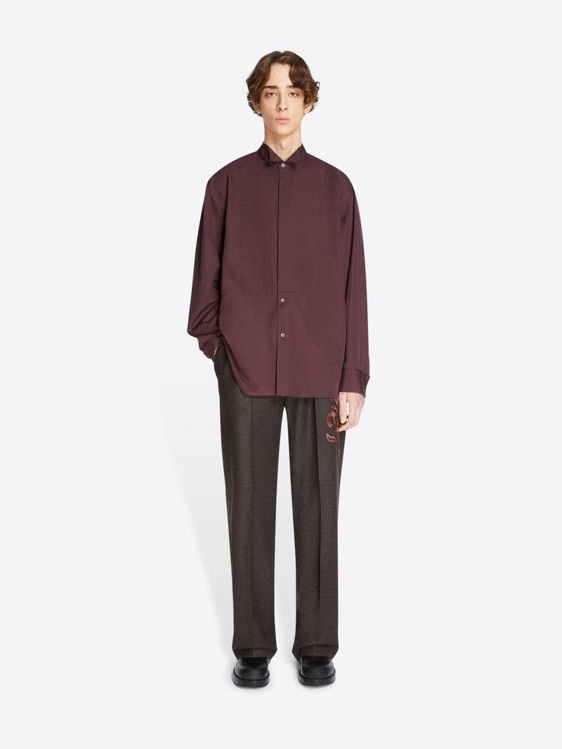 Dries Van Noten OVERSIZED TUXEDO SHIRT outlook