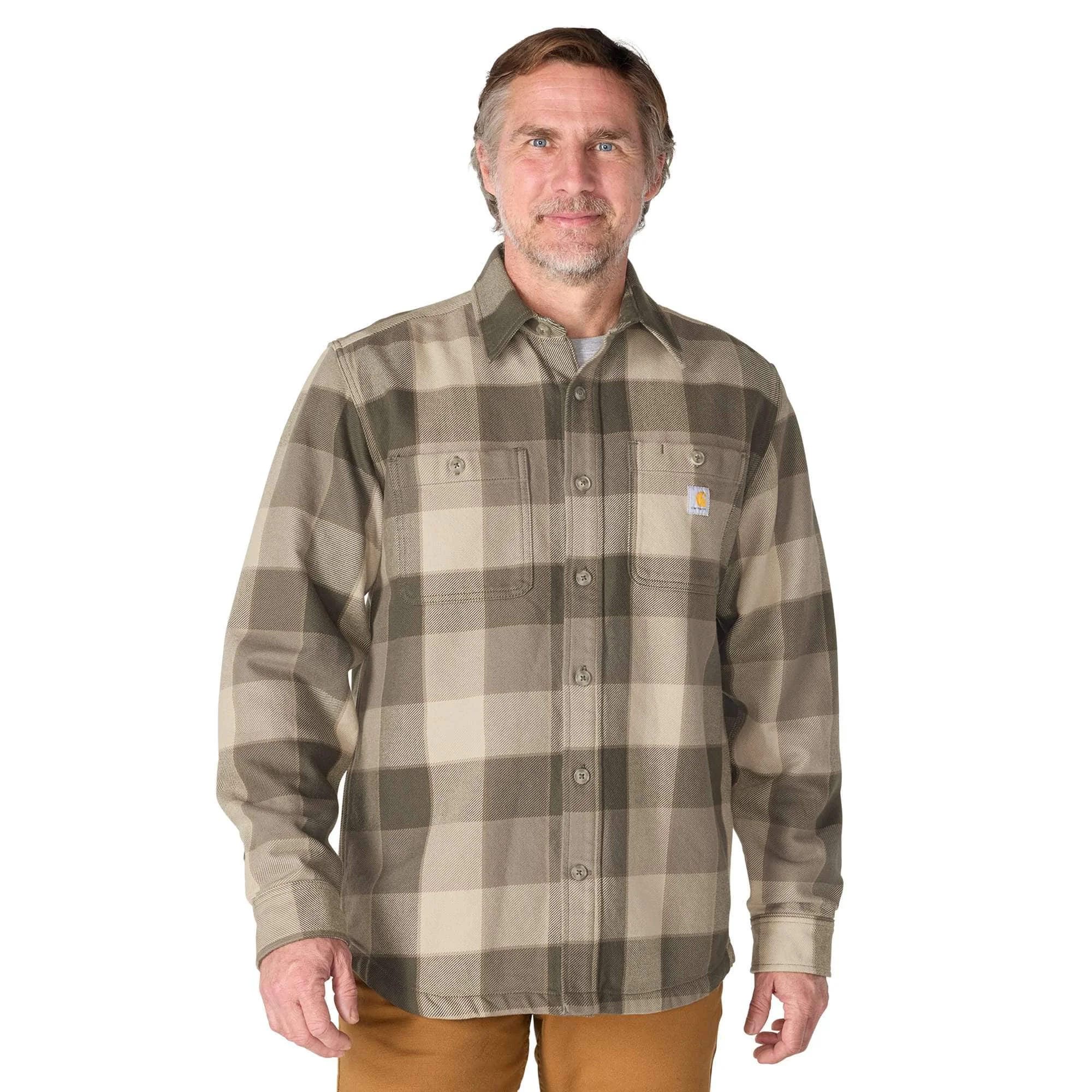 Everett Loose LS Plaid Shirt - 1