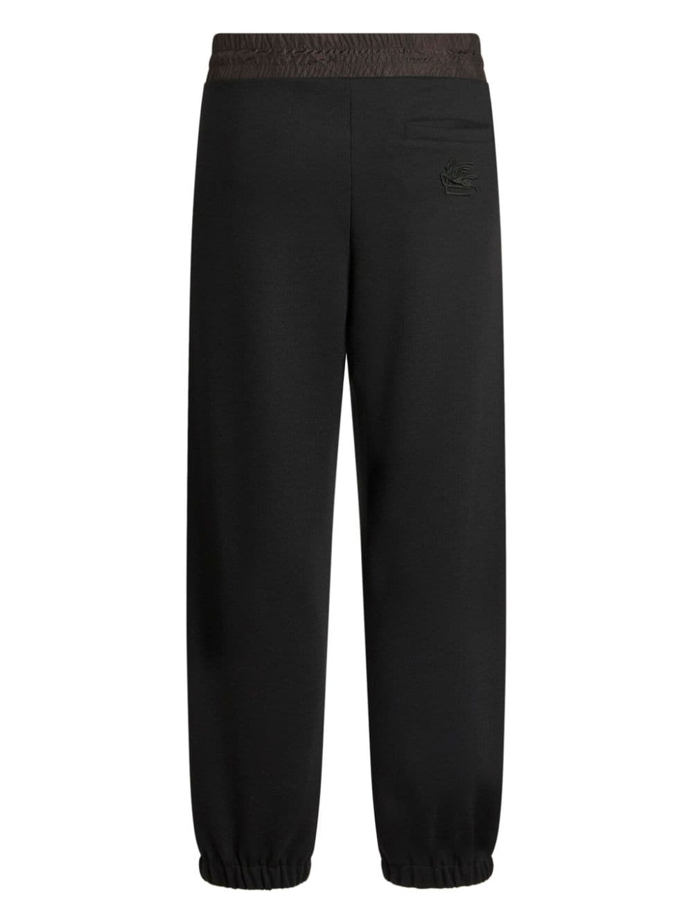 drawstring jersey track pants - 7