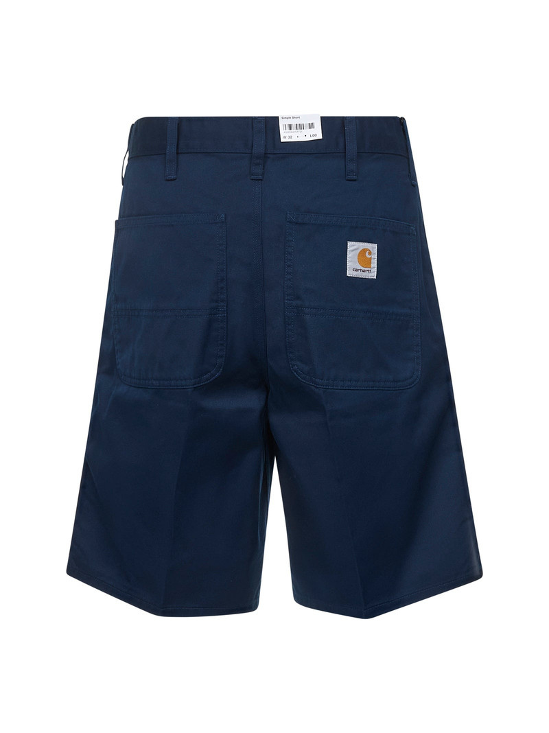 Carhartt Blue Denison twill Simple Short outlook