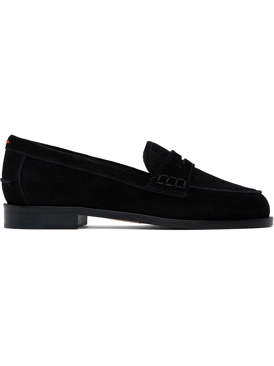 Black Oscar Suede Loafers - 1