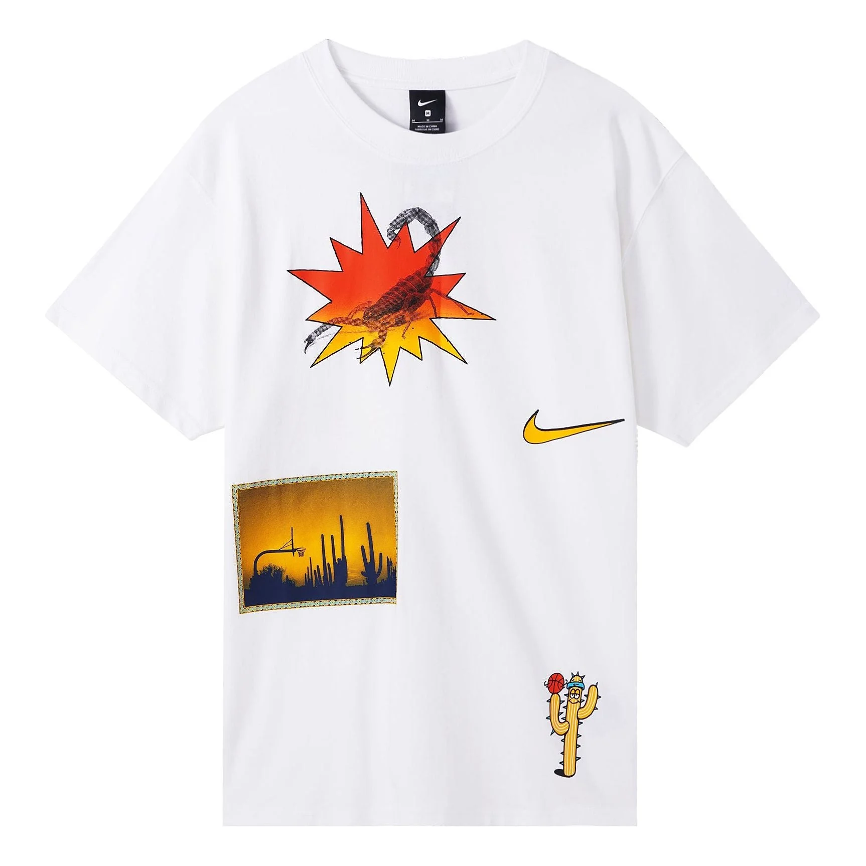 Nike Exploration Sports Printed TEE Men White CD1309-100 - 1