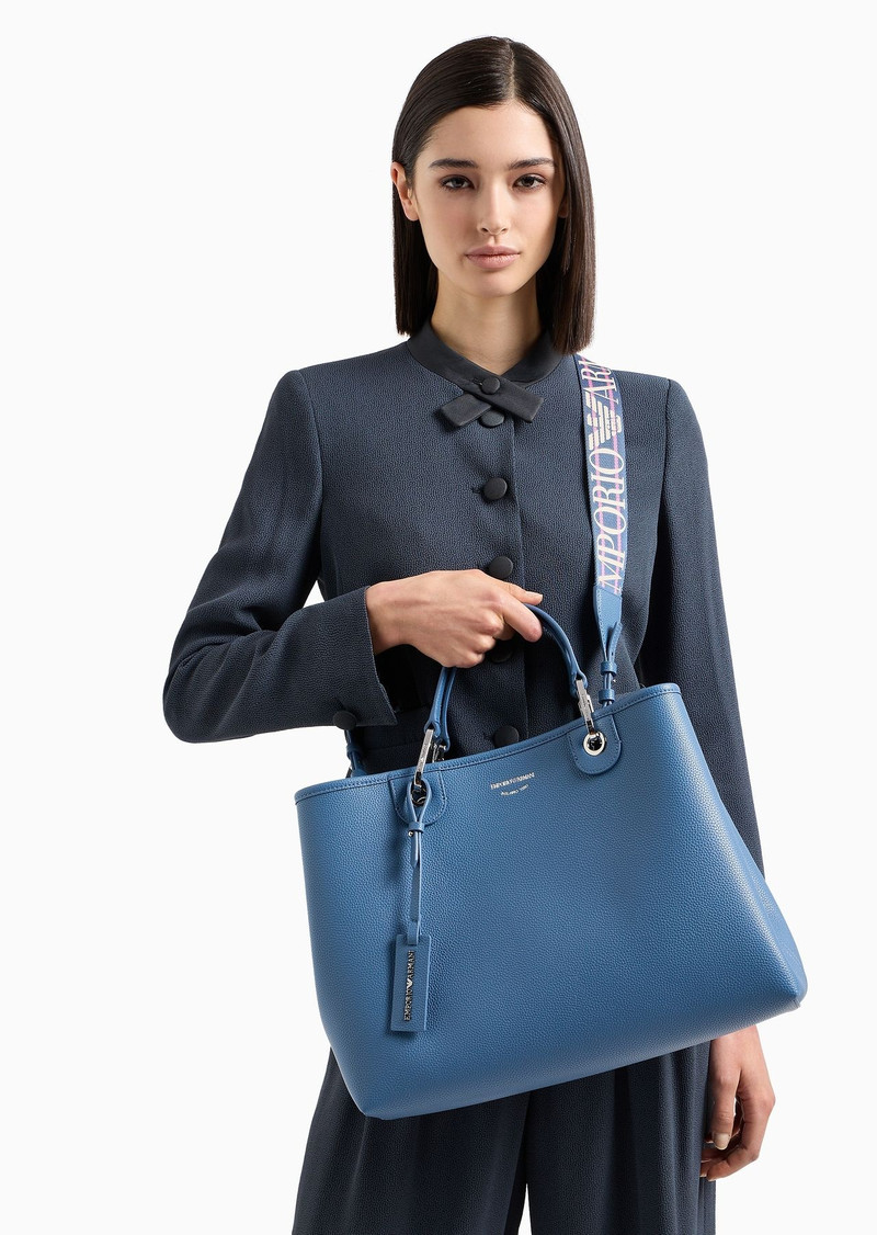 Medium MyEA shopper bag with deer print 15