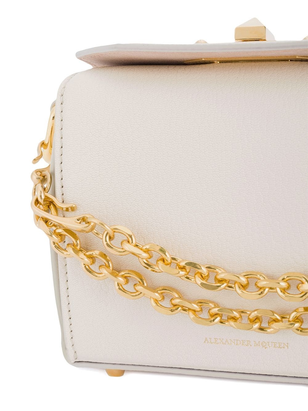 White Box Mini leather shoulder bag - 5