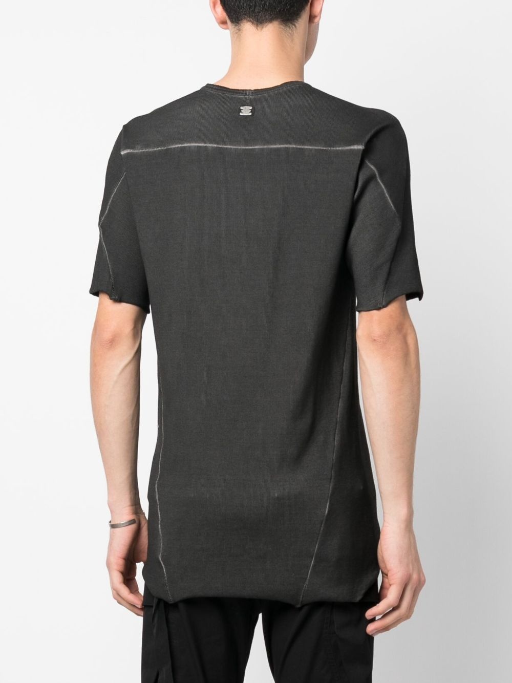 faded-effect organic-cotton T-shirt - 4