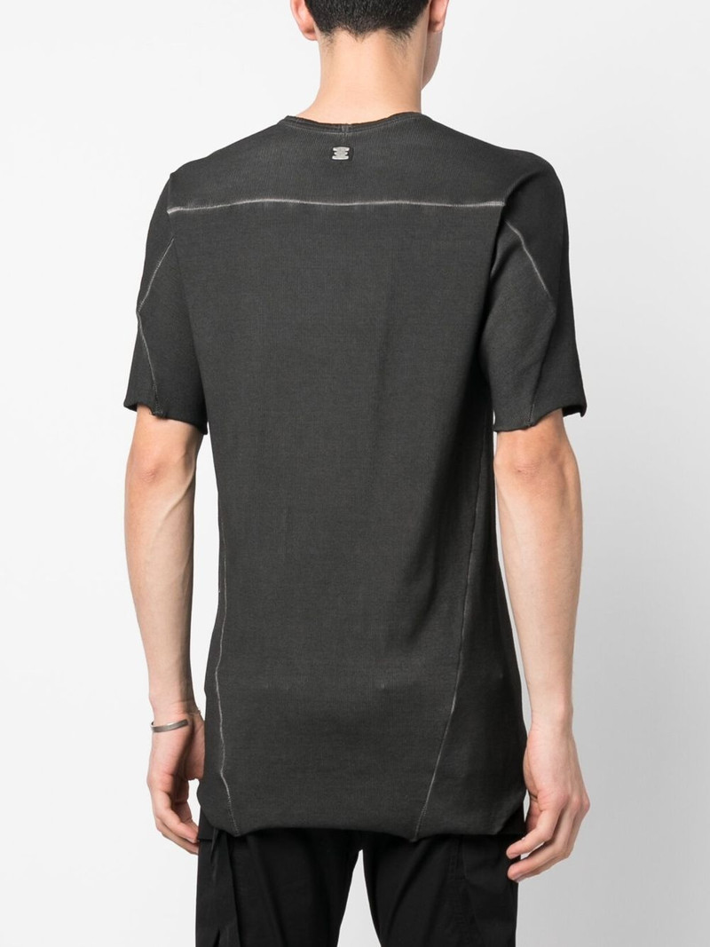 faded-effect organic-cotton T-shirt 4