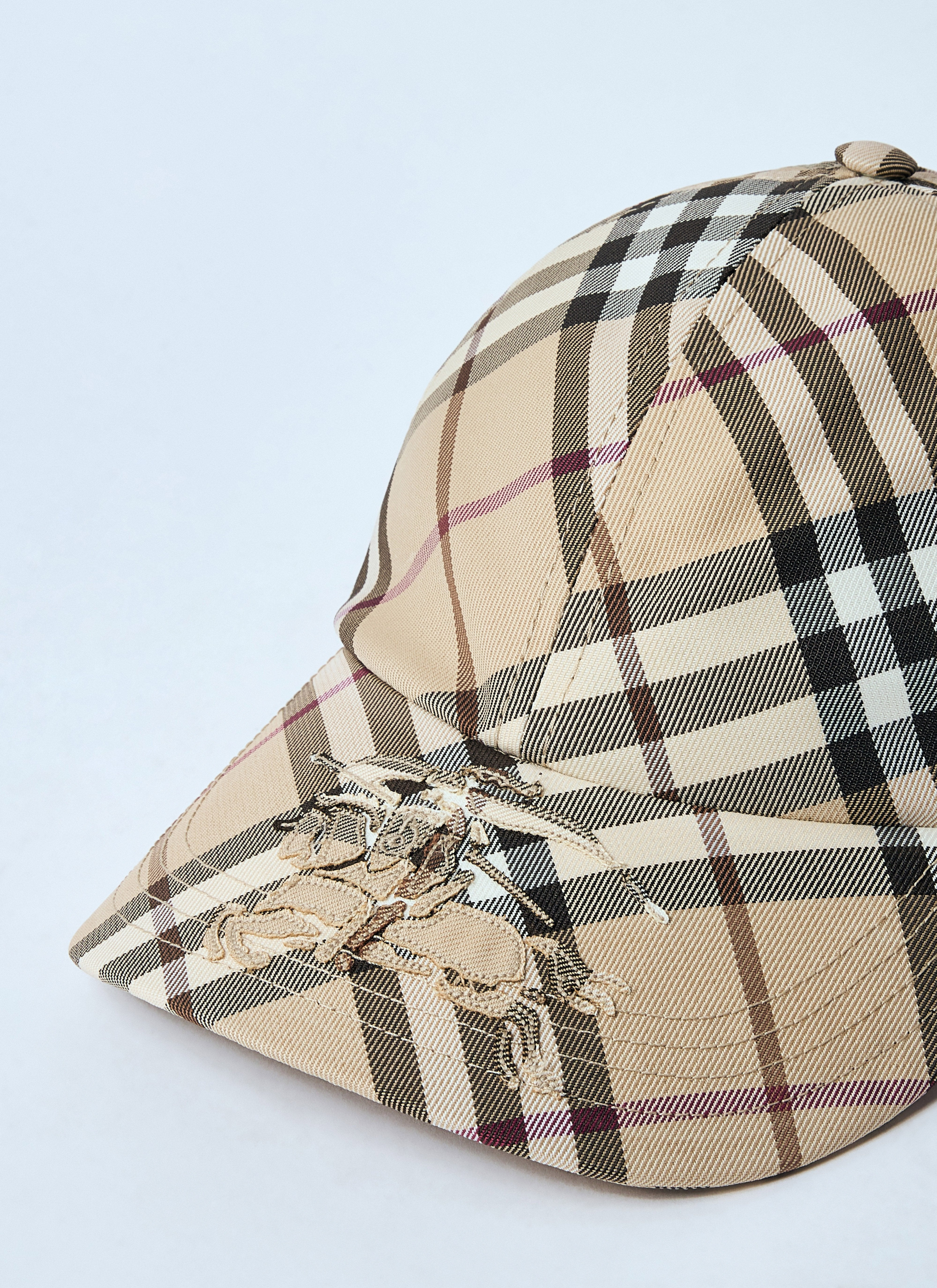 Burberry Women Check Baseball Cap - 2