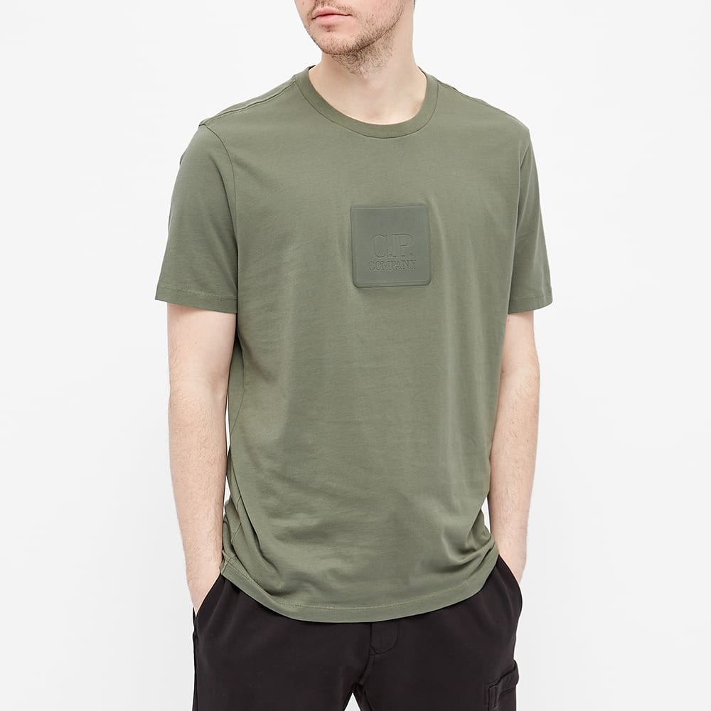 C.P. Company Metropolis Patch Logo Tee - 4