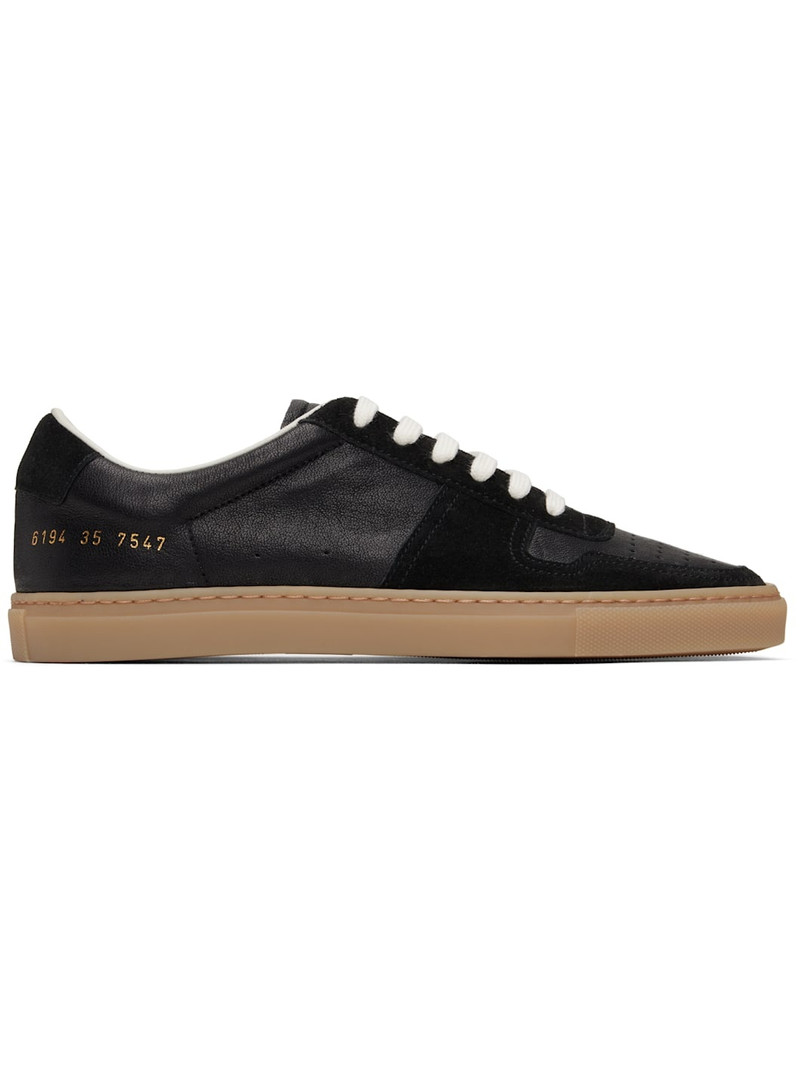 Black Bball Duo Slim Sneakers 1