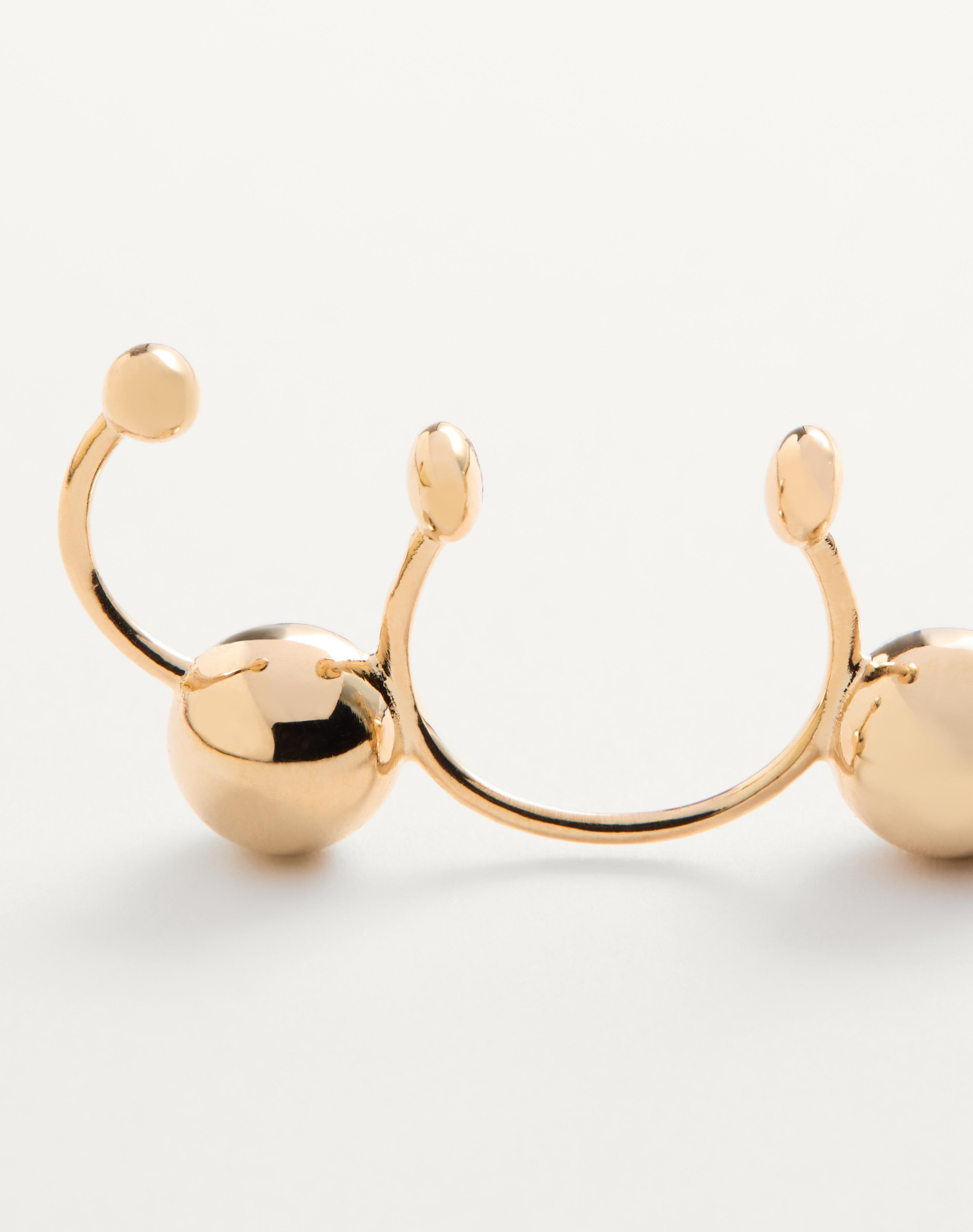 POETIQUE DES GOUTTES METAL NOSE RING - 3