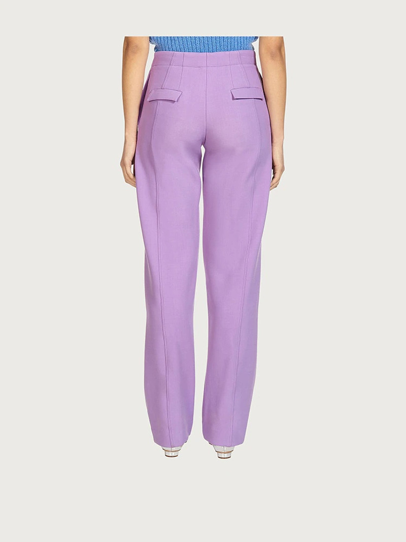 TECHNICAL WOOL TROUSERS 4