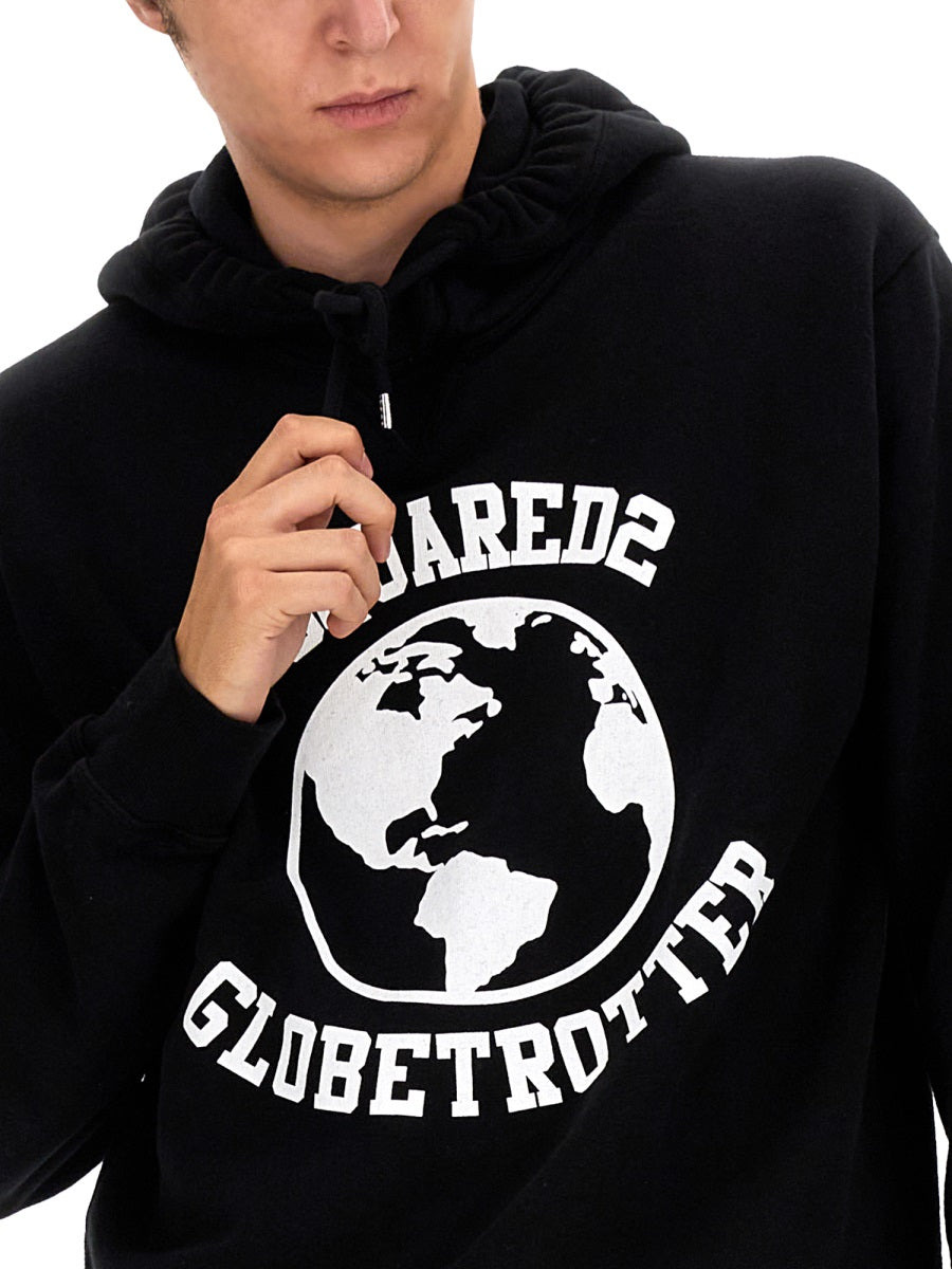 Dsquared Men Globetrotter Sweatshirt - 4