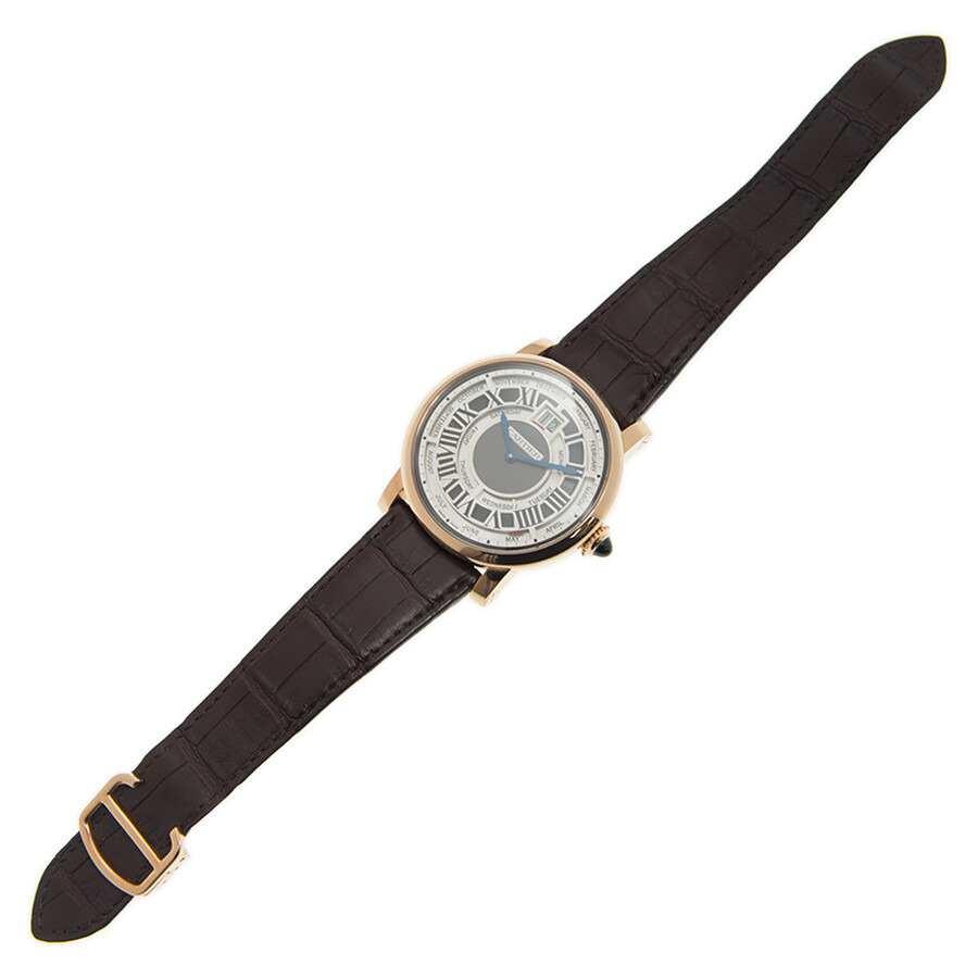 Cartier Rotonde de Cartier Annual Calendar Complication 18 kt Rose Gold Men's Watch W1580001 - 2