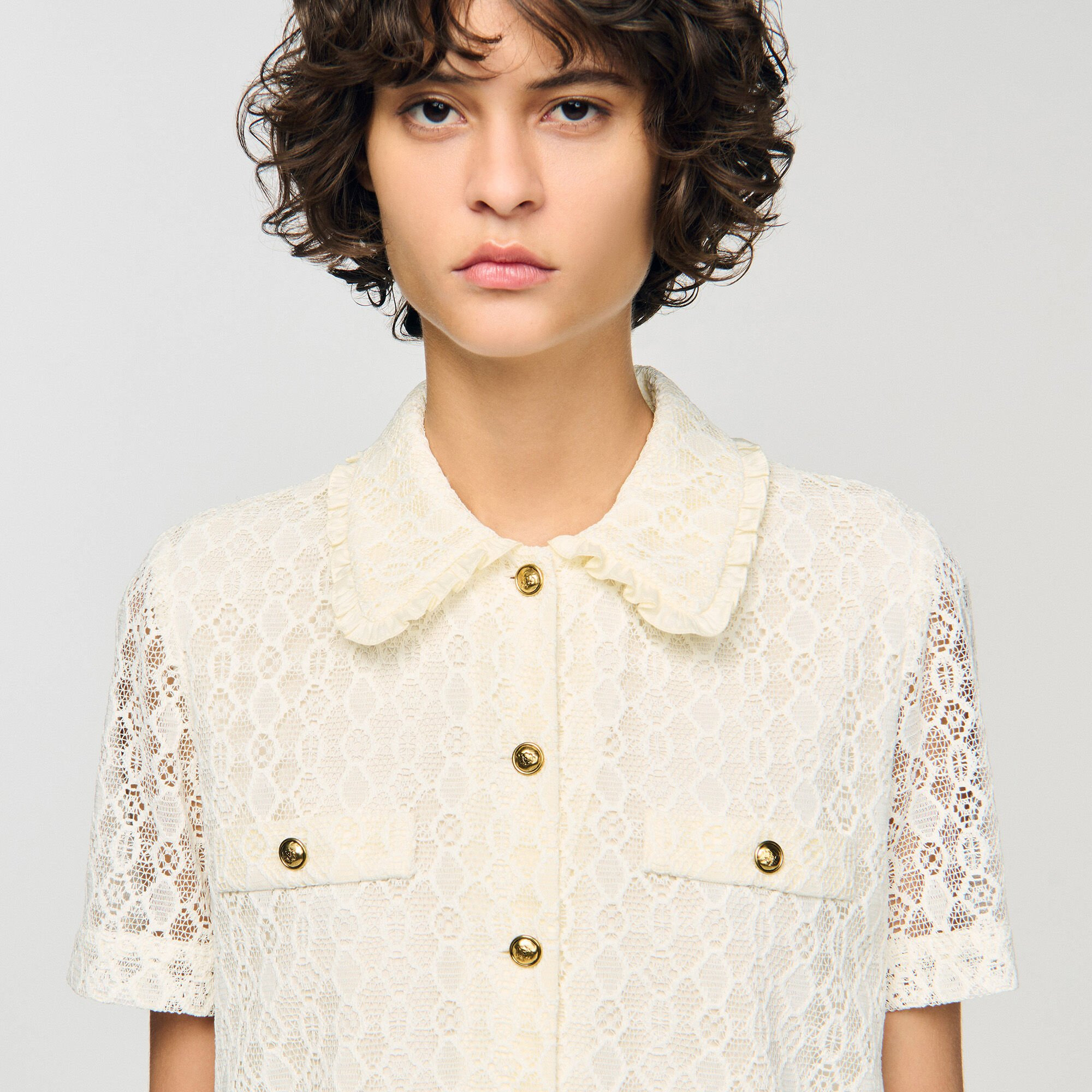 MINI LACE DRESS - 3