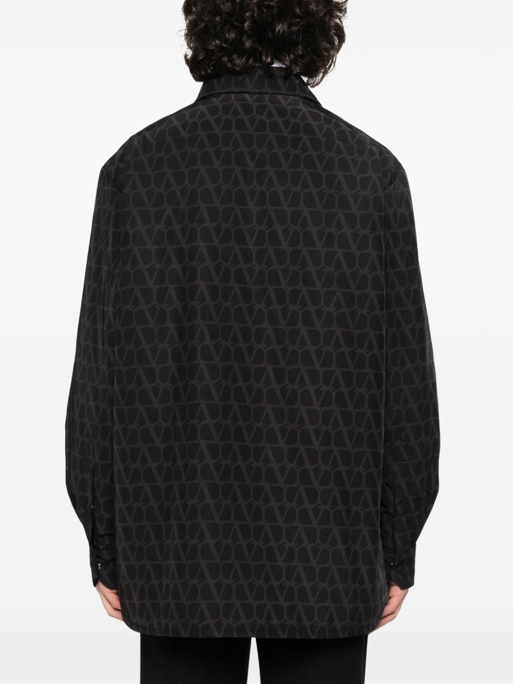 Toile Iconographe print shirt jacket - 4