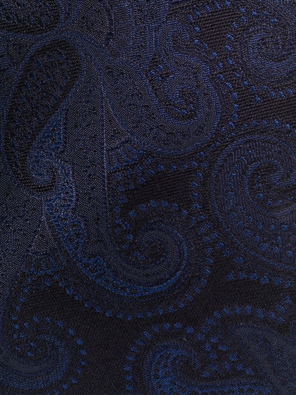 Paisley silk tie  - 2