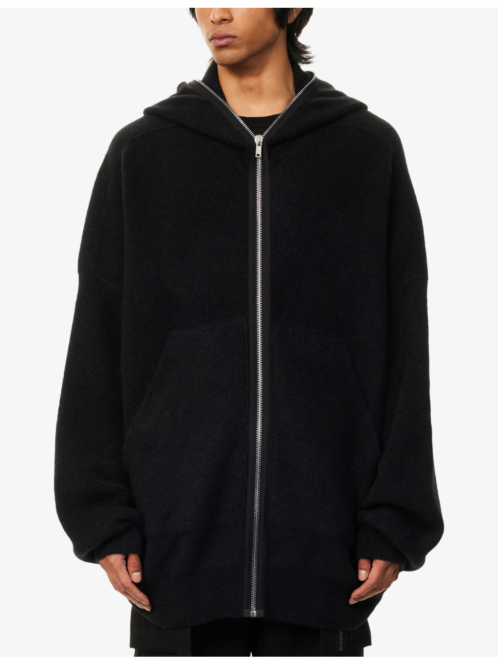 Gimp Oversized Stretch-Woven Hoody - 3