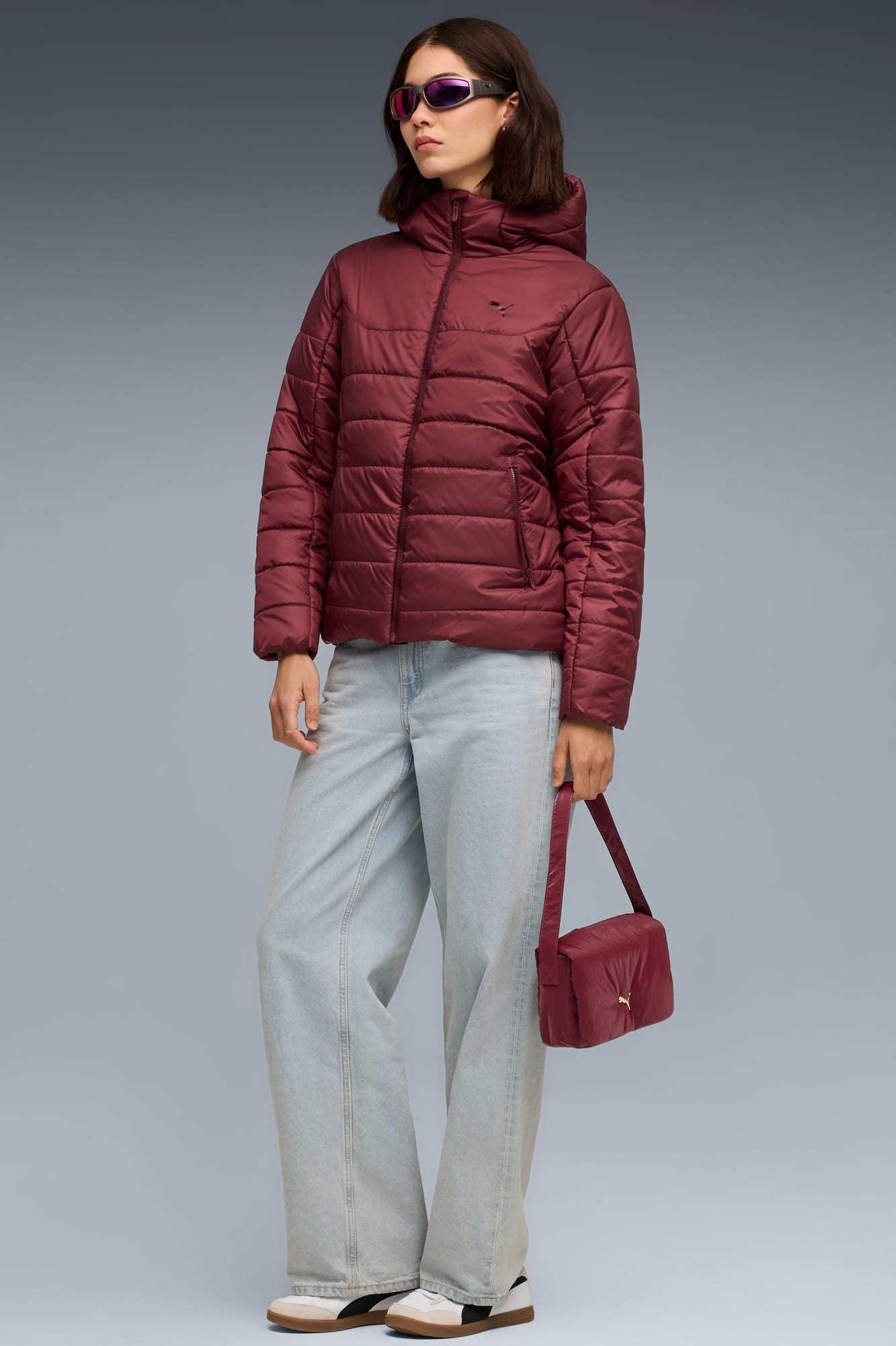 ESS Hooded Padded Jacket Women - 5