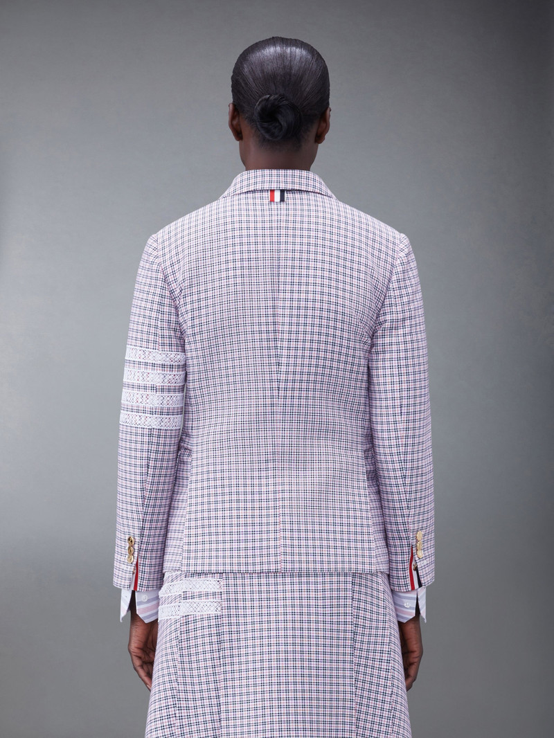 Thom Browne single-breasted button-fastening blazer outlook