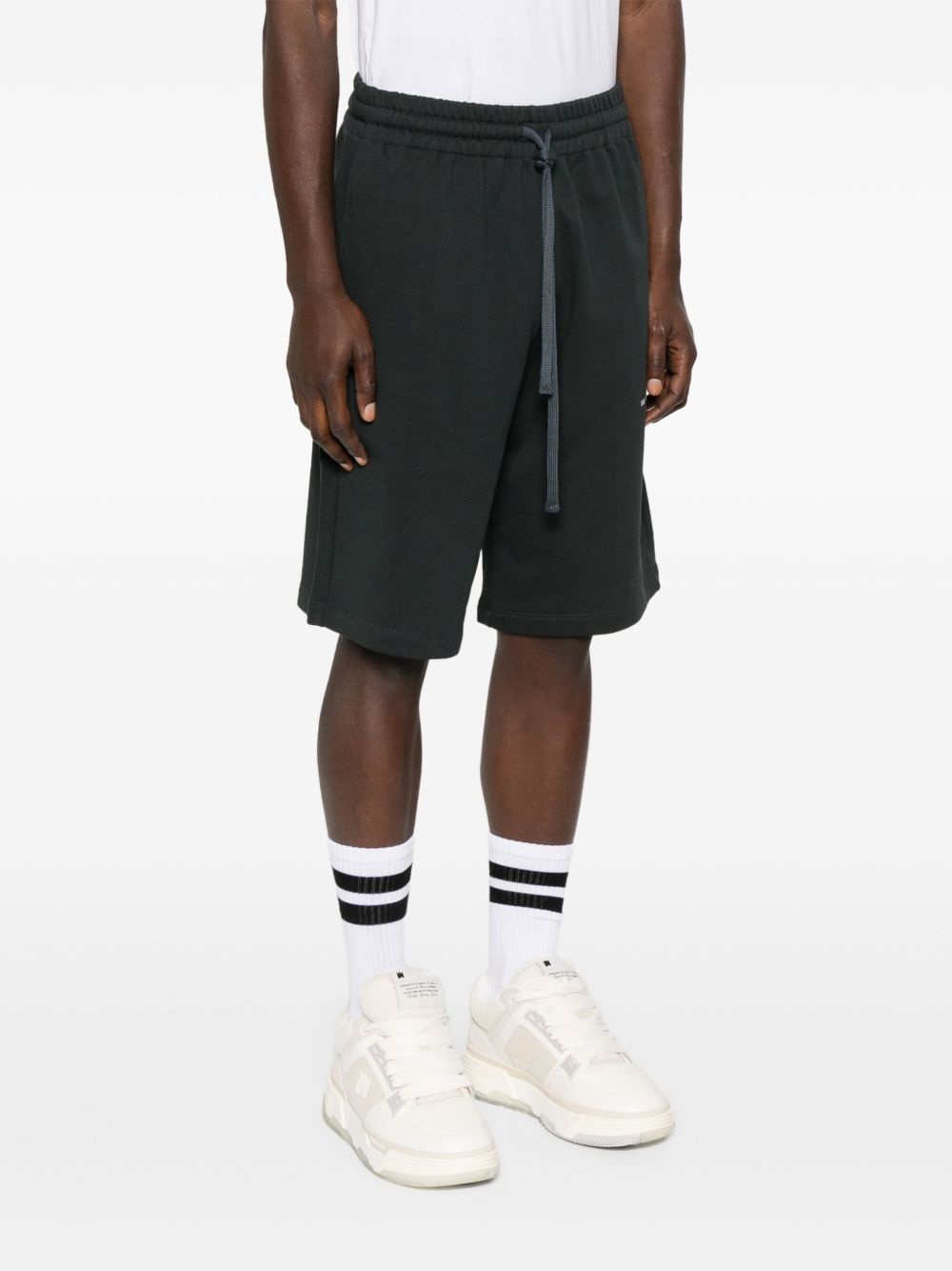 logo-print shorts - 3