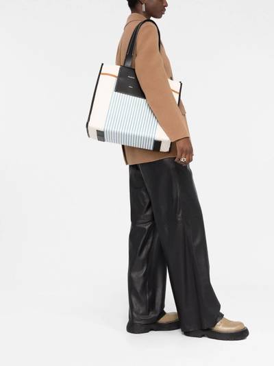 Proenza Schouler striped cotton tote-bag outlook