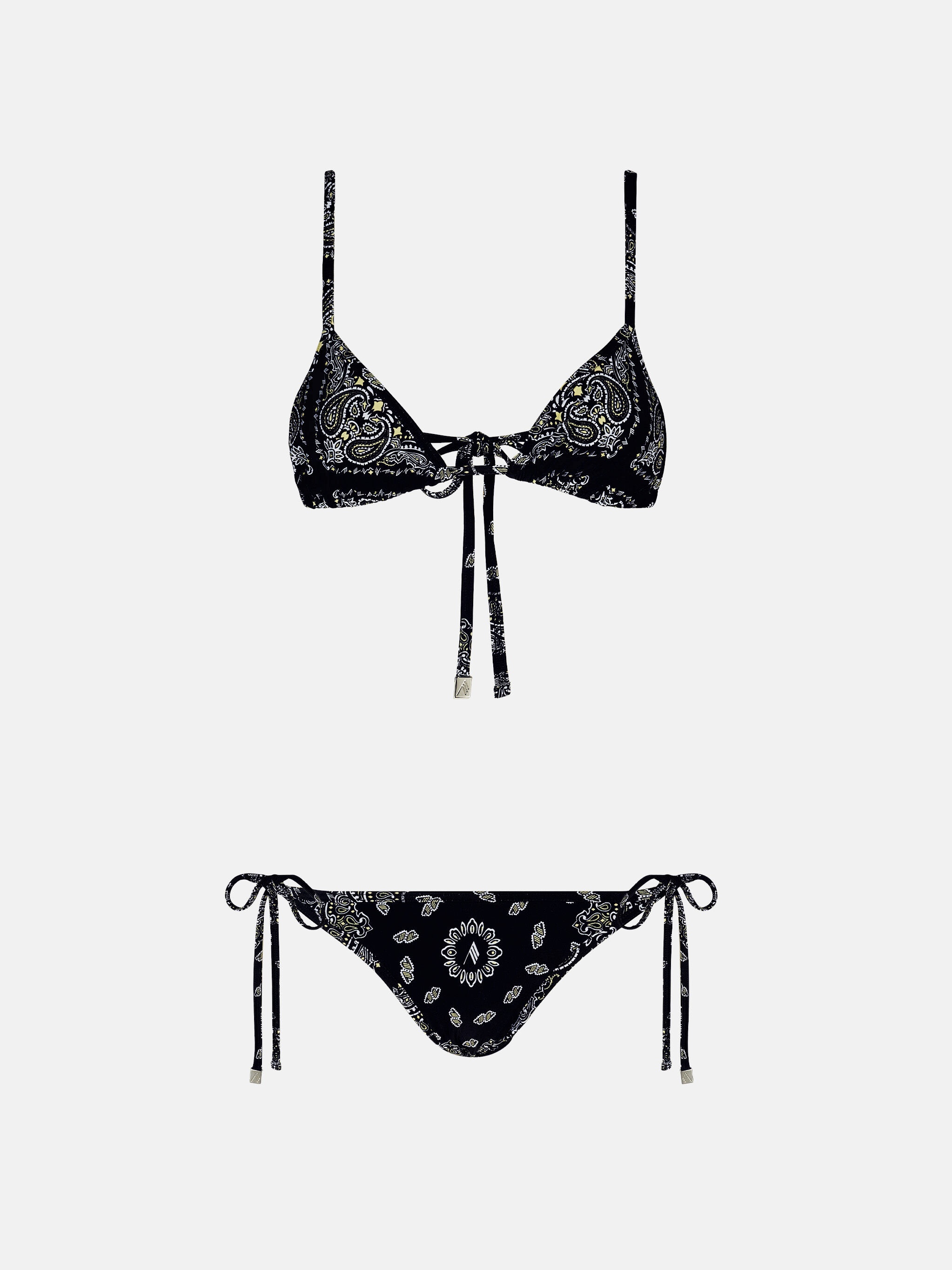 BLACK, WHITE AND BANANA  BIKINI - 2