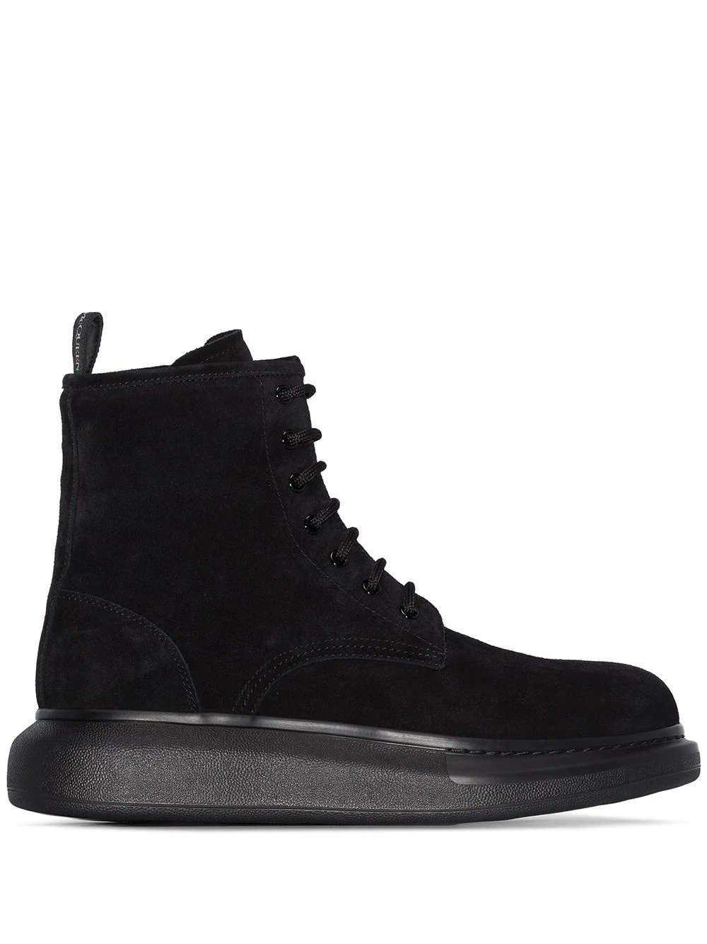 Hybrid lace-up ankle boots - 1