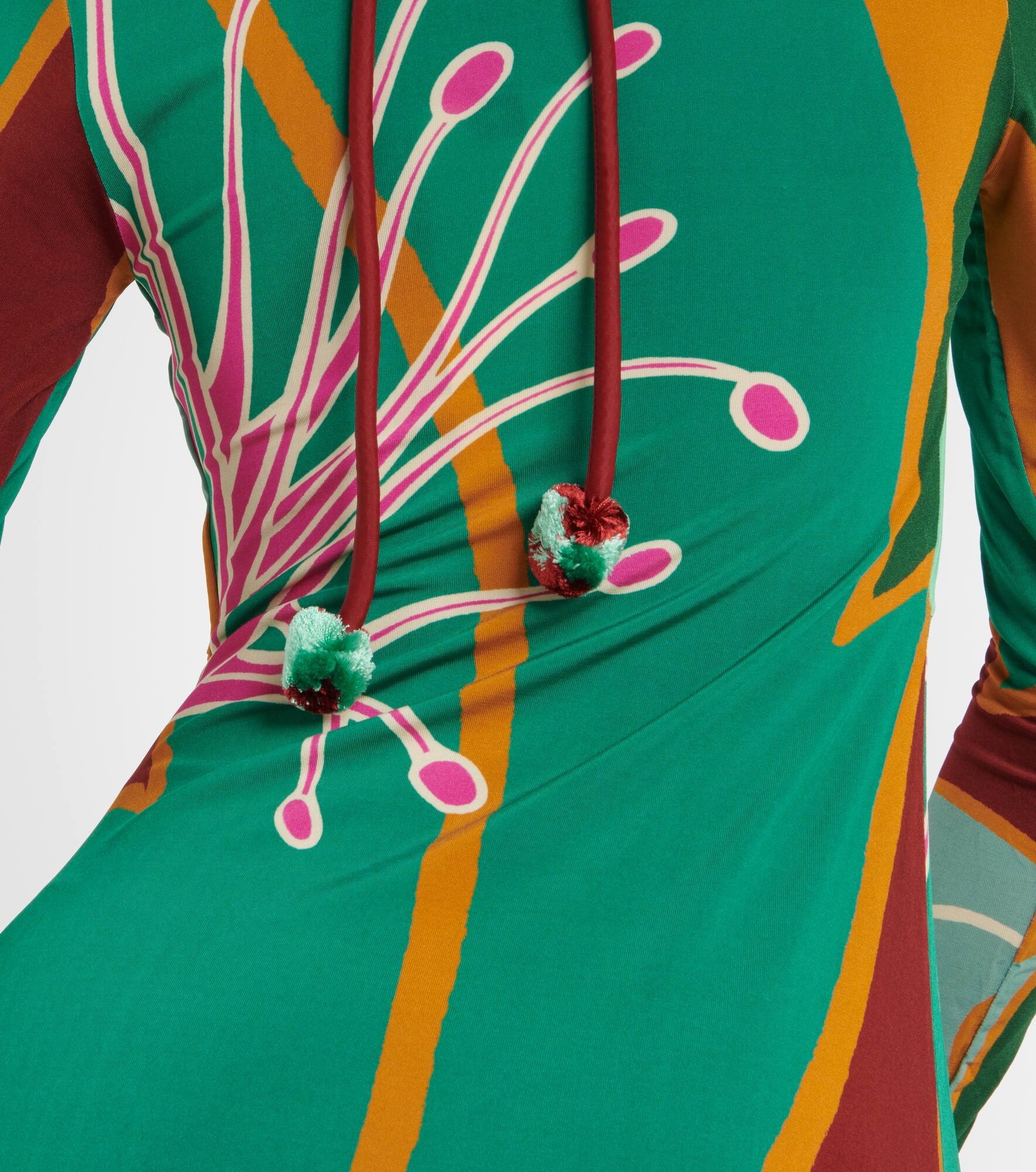 Printed maxi dress - 6