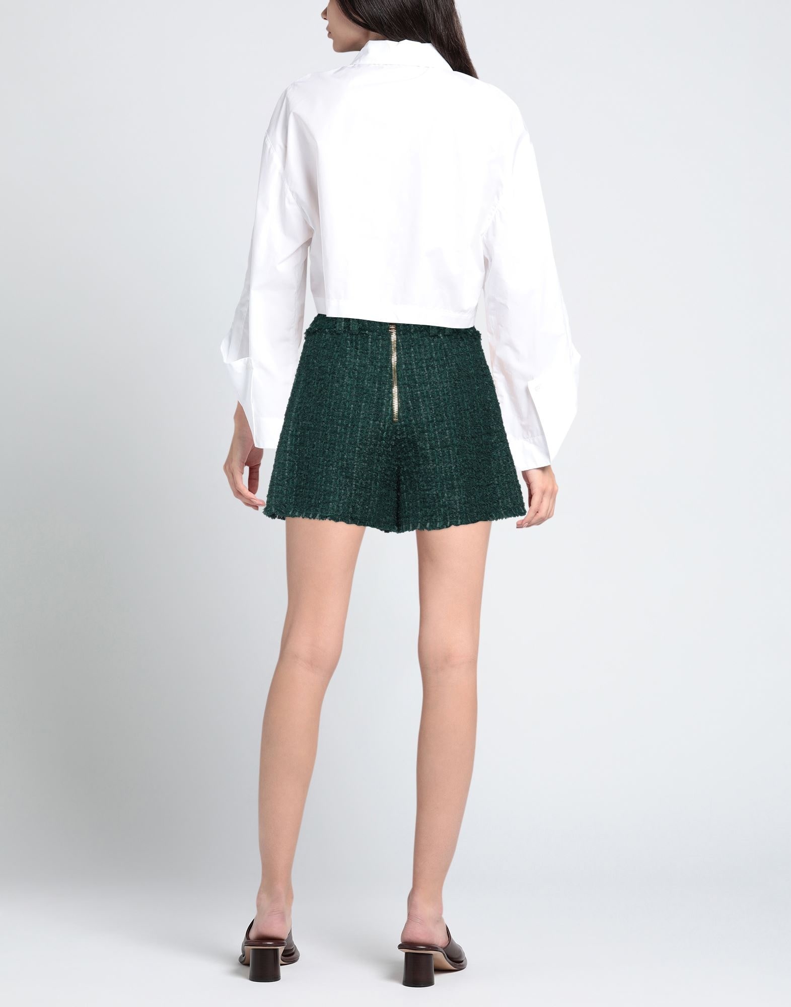 Deep jade Women's Shorts & Bermuda - 3