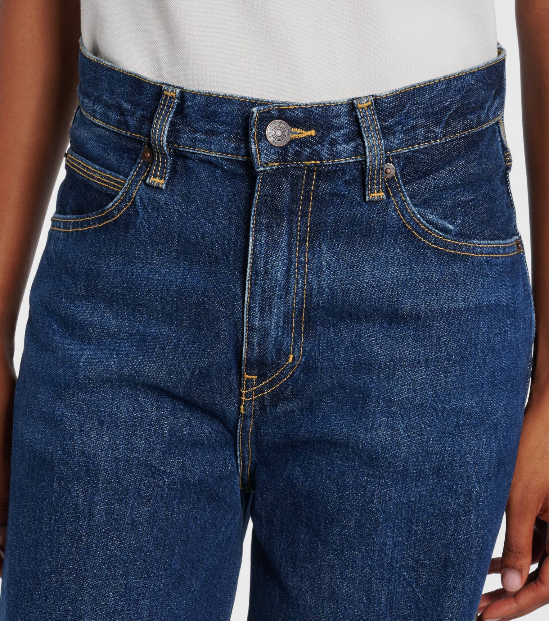 The Cuffed Wide high-rise wide-leg jeans - 4
