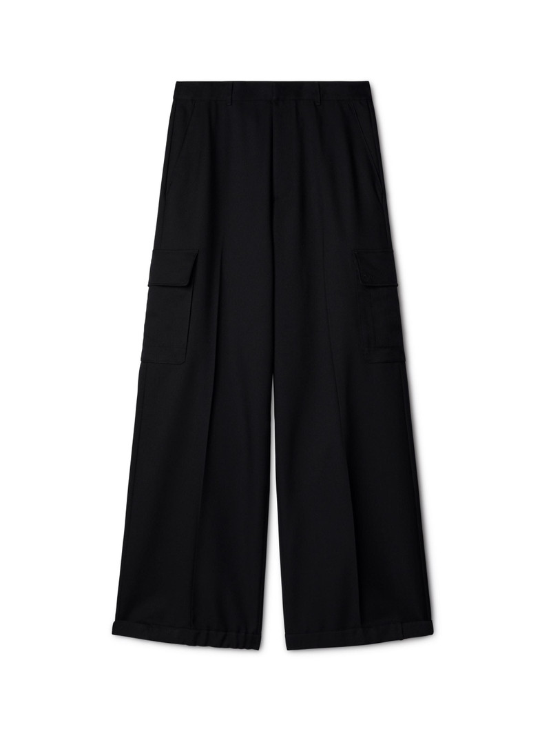 Ow Emb 드릴 화물 Pant - 1