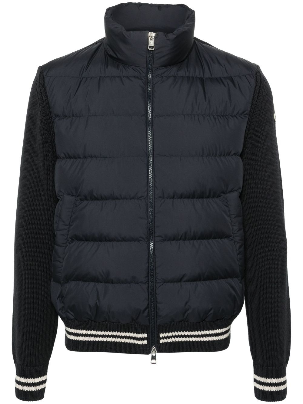ジャケット MONCLER LOGO ZIP CARDIGAN Moncler Logo Cotton Fleece Hooded Zip Up Cardigan | Saks