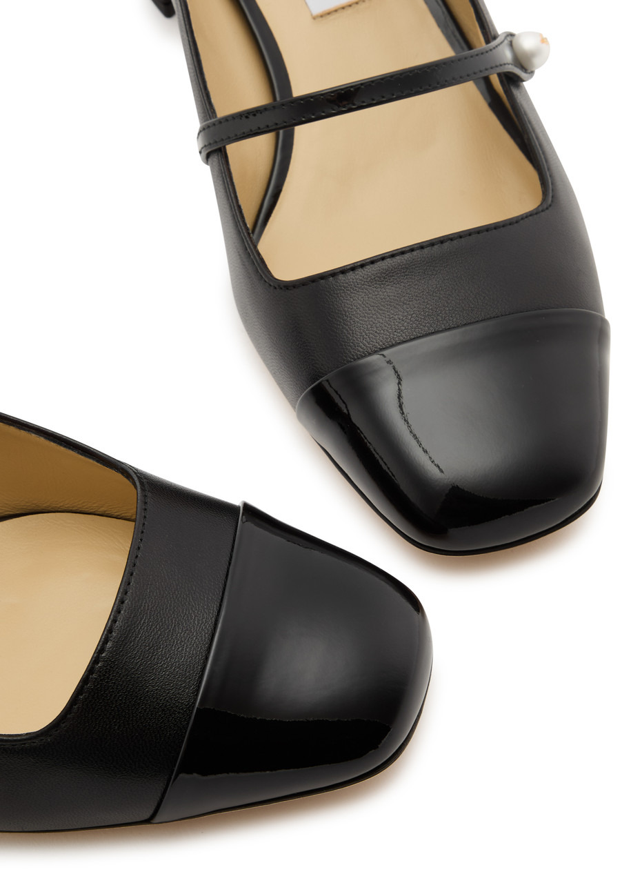 Jimmy Choo Elisa 45 Leather Pumps - 3